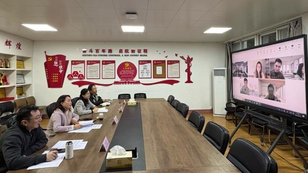 我校与英国诺丁汉大学举行线上交...